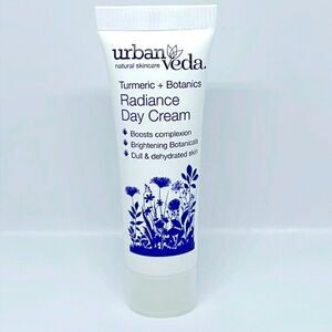 $5🌟 Urban Veda Natural Skincare Turmeric + Botanics Radiance Day Cream